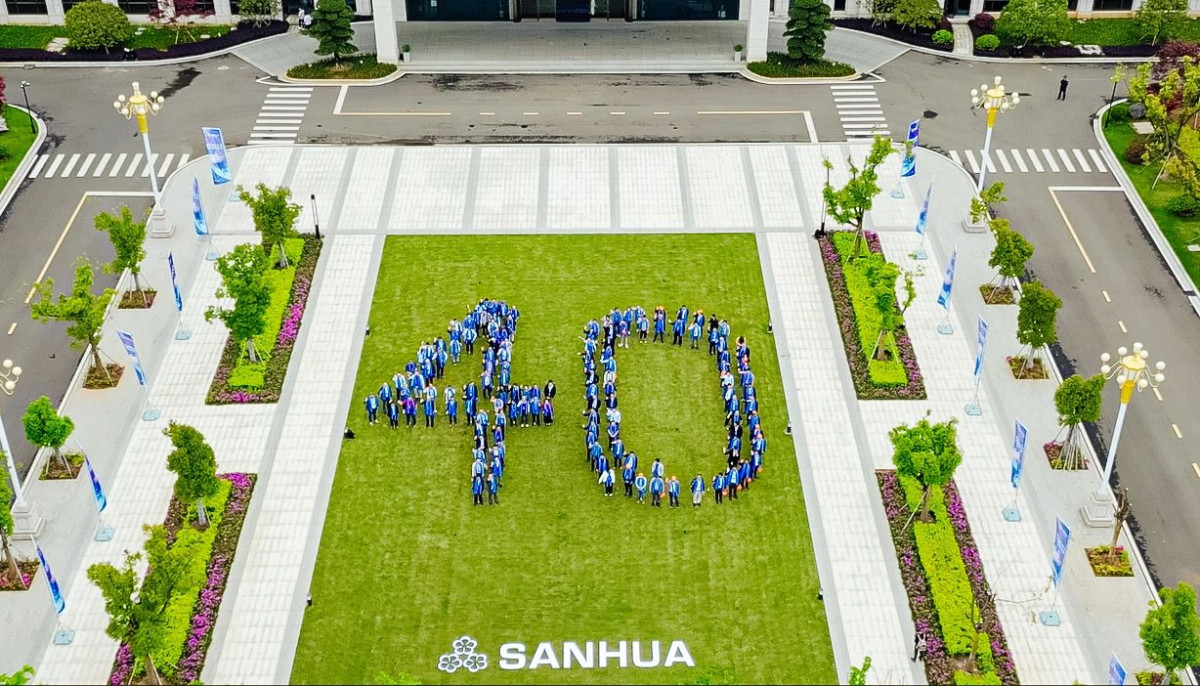 Sanhua kicked off its 40th anniversary celebrations with the Global Partners Conference in China on 12 April.
