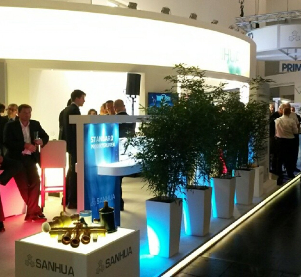 Sanhua´s  participation in Chillventa 2014 with  great success
