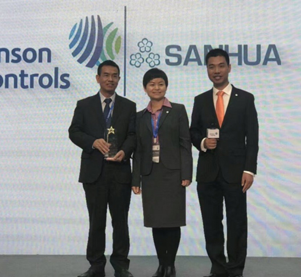 Sanhua Wins Johnson Controls 'Execution Award Silver'