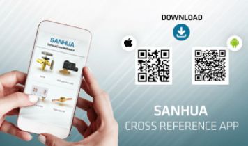 Sanhua Cross Reference App - quickly identify  Sanhua product by cross-referencing it with any product
