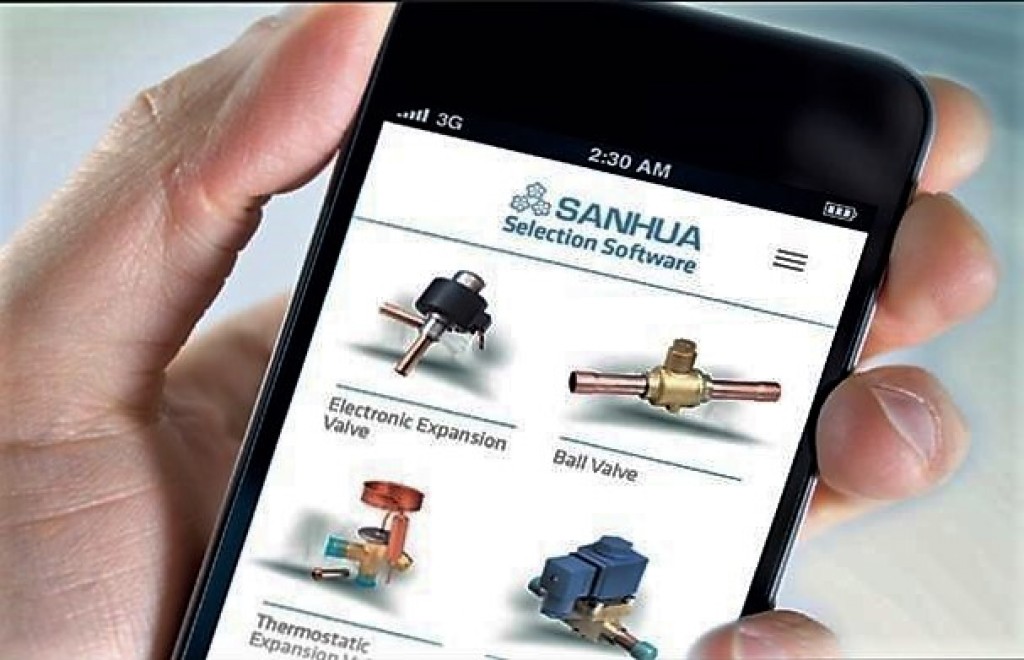 Updated SANHUA Selection Tool as App for mobile devices