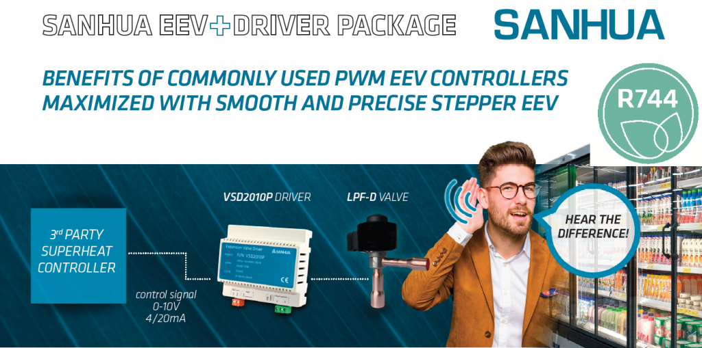 SANHUA releases cost-effective ‘plug n play’ EEV+Driver solution 