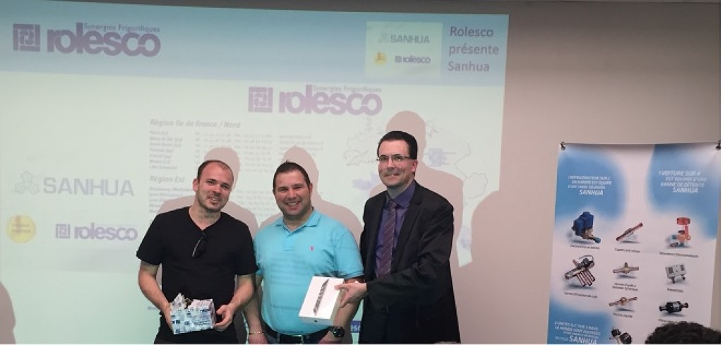 Sanhua open day at Rolesco branches in France