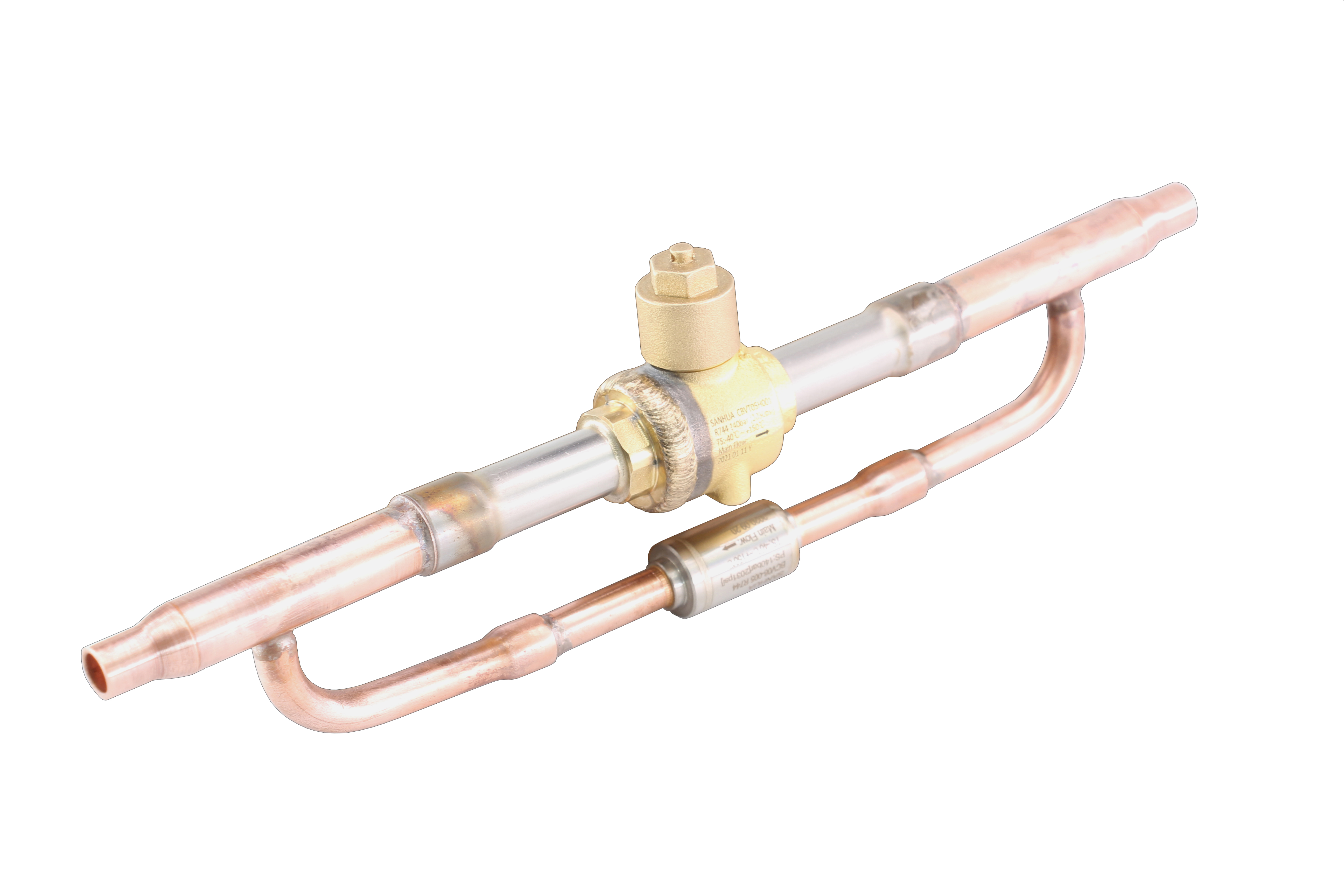 GZJA sub assembly series: ball valve + check valve [R744 sub-critical]